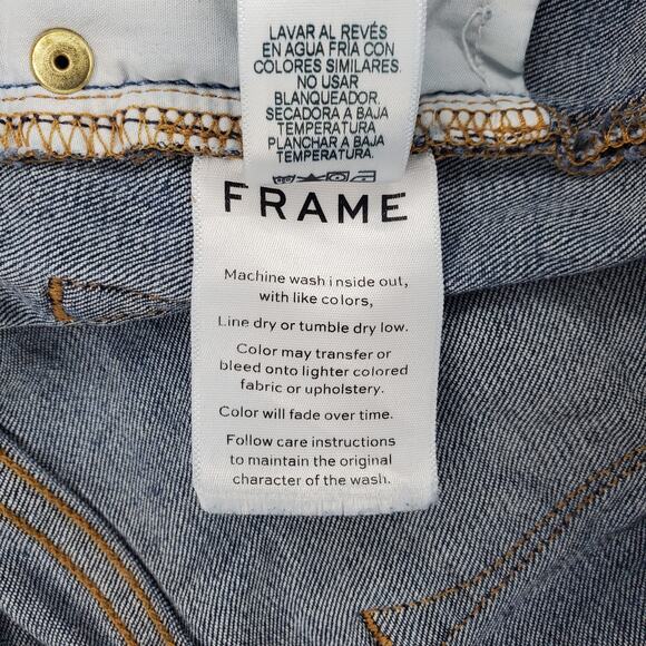 Frame Ali High Rise Skinny Jeans 27 / 4 - Picture 10 of 10